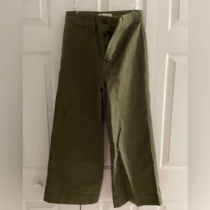 Madewell wide leg pants